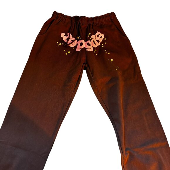 Sp5der Classic Sweatpant Brown - Picture 1 of 4